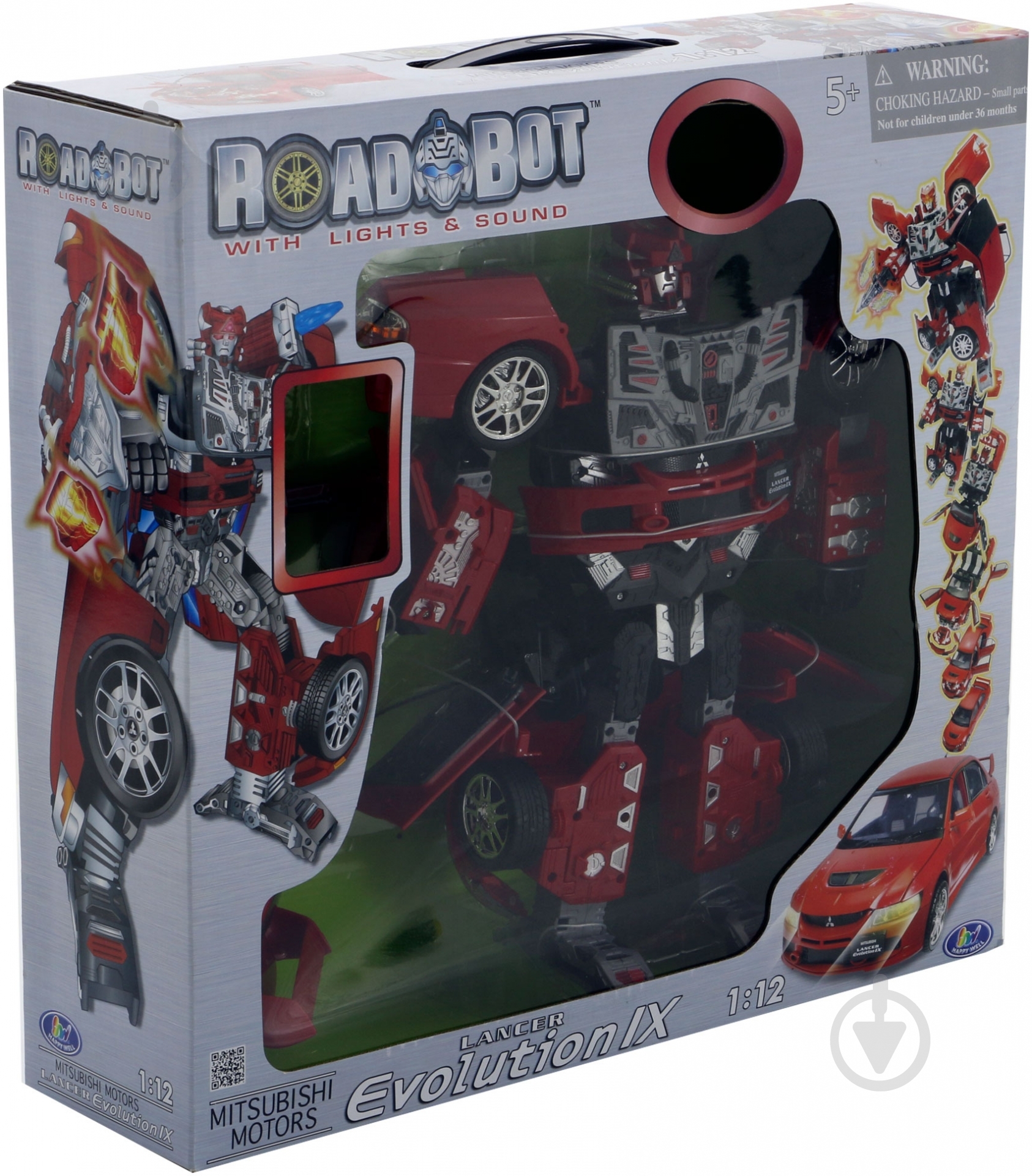Робот-трансформер RoadBot Mitsubishi Lancer Evolution IX 51010 r - фото 3 Робот-трансформер RoadBot Mitsubishi Lancer Evolution IX 51010 r - фото 3