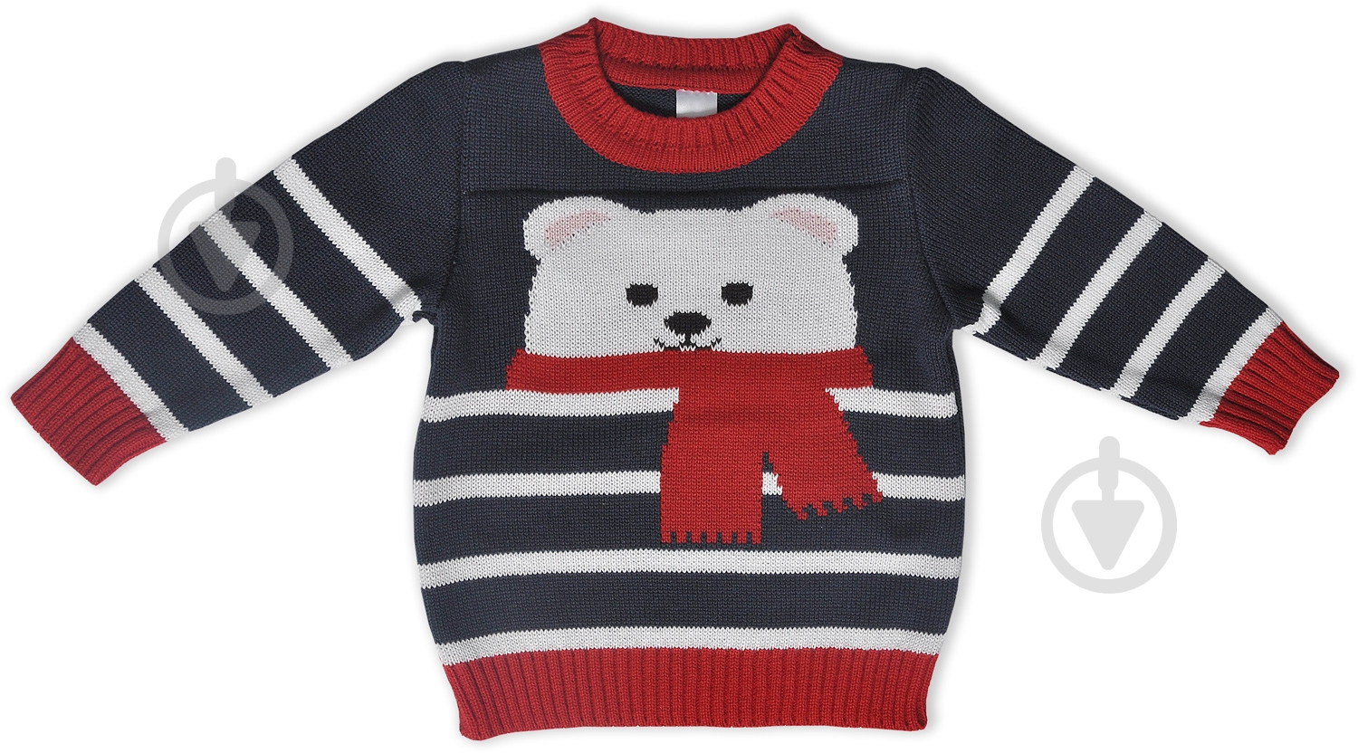 Джемпер для мальчика р.98 синий 817 - фото 1