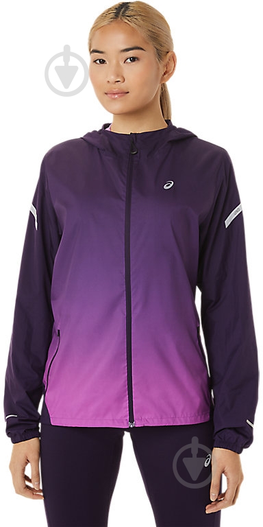 Ветровка Asics LITE-SHOW JACKET 2012C574-500 р.S фиолетовая - фото 1
