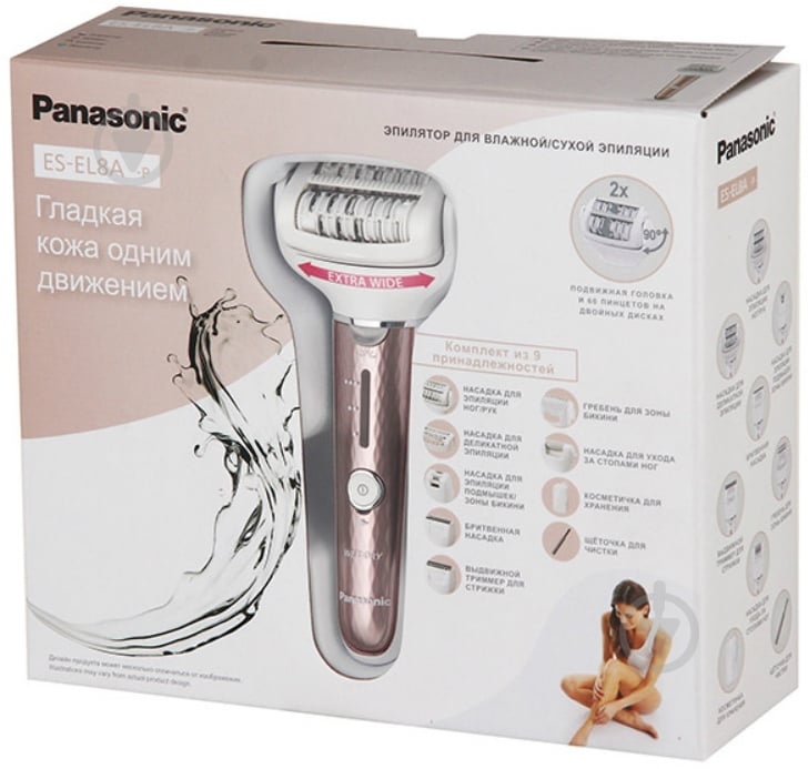 Эпилятор Panasonic ES-EL8A-P5 - фото 8