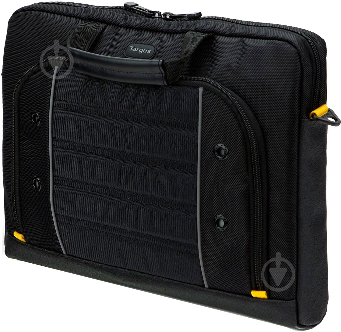 Сумка Targus Drifter 15.6" black/yellow (TSS87409EU) - фото 2 Сумка Targus Drifter 15.6" black/yellow (TSS87409EU) - фото 2
