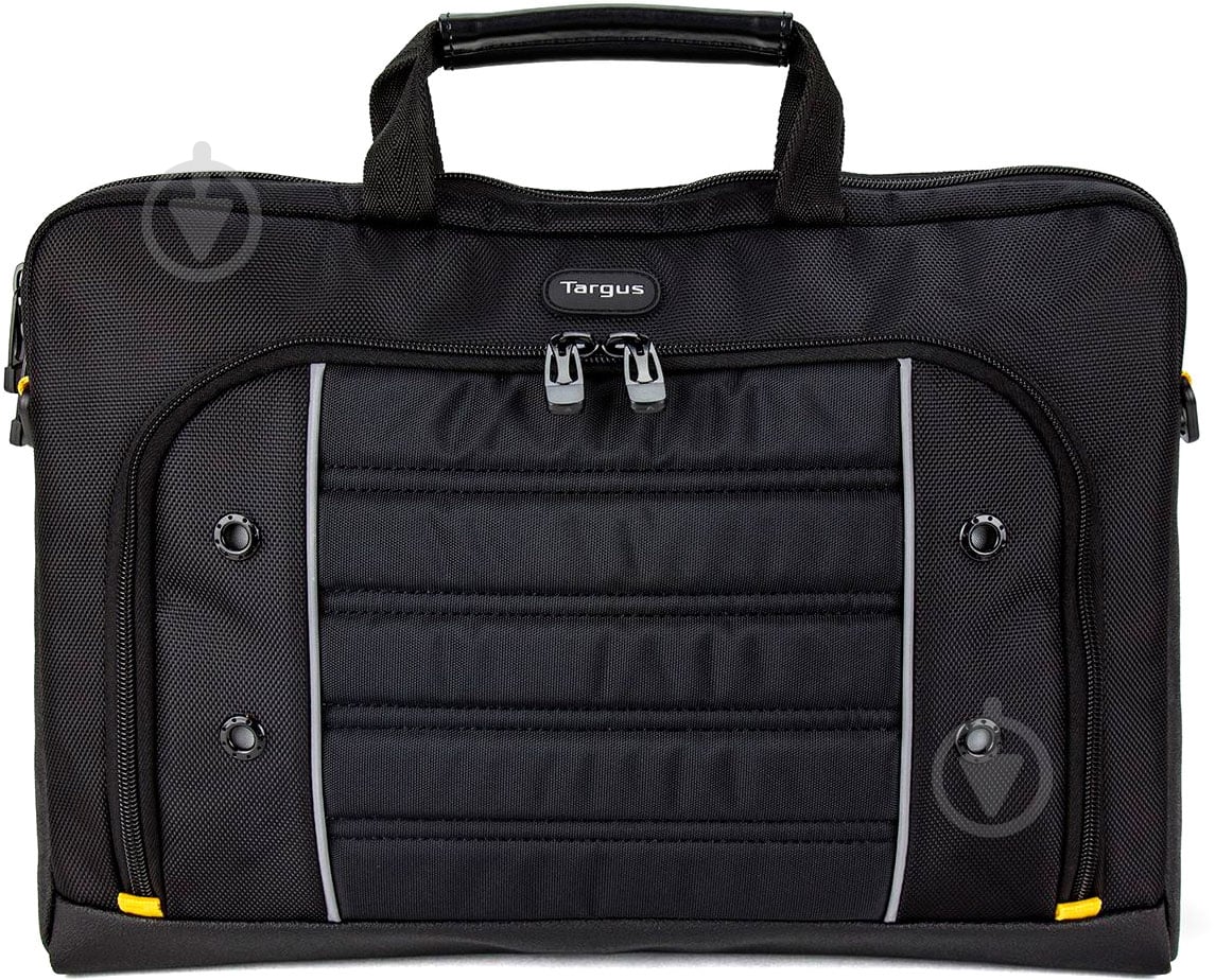 Сумка Targus Drifter 15.6" black/yellow (TSS87409EU) - фото 1 Сумка Targus Drifter 15.6" black/yellow (TSS87409EU) - фото 1
