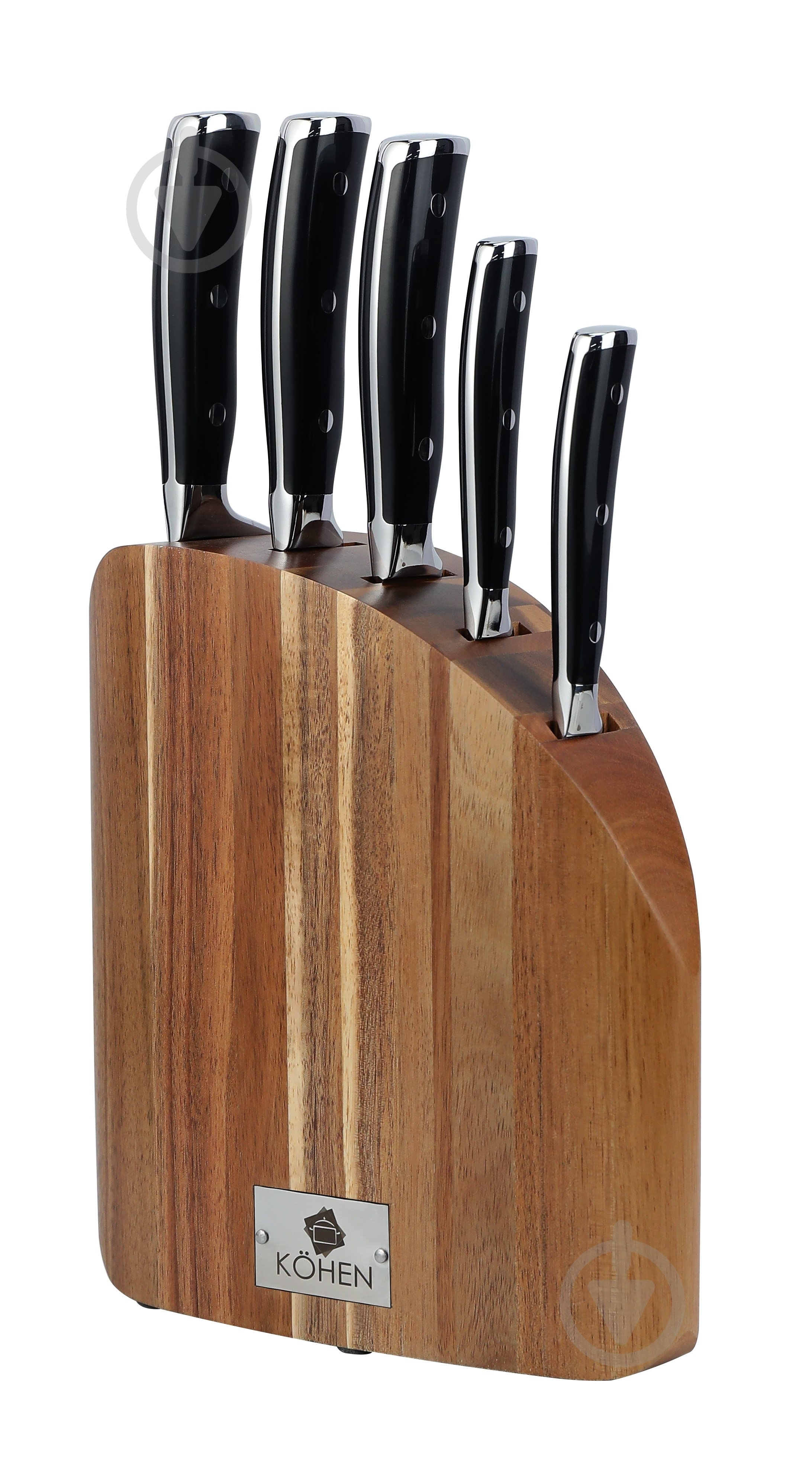 Набор ножей в колоде Kohen Prestige Pro Blade 6 предметов KN92000 - фото 1