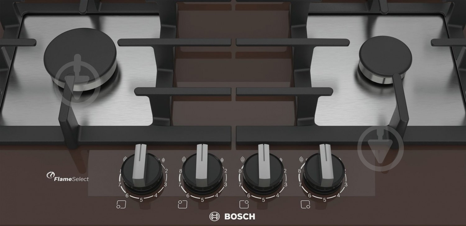 Варочная поверхность газовая Bosch PPP6A4B90R - фото 2 Варочная поверхность газовая Bosch PPP6A4B90R - фото 2
