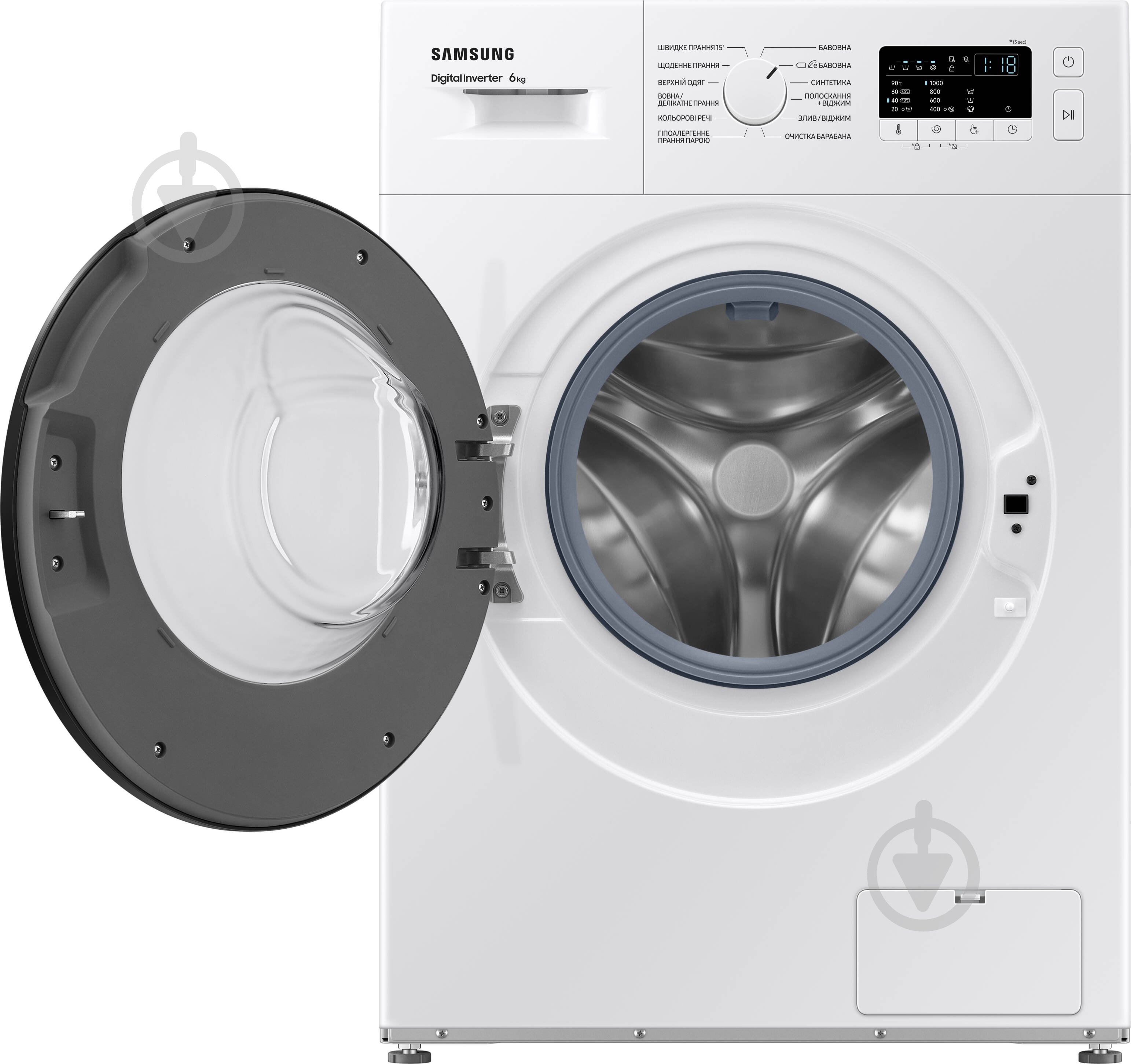 Пральна машина Samsung WW60A3100BE/UA - фото 6