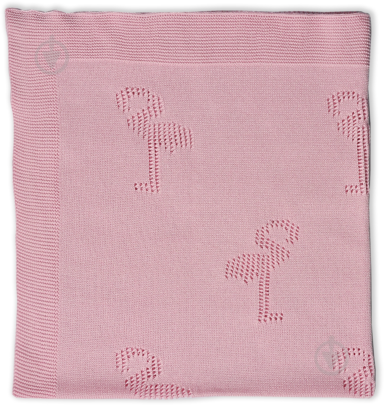Простынь 90х90 см розовый 831 - фото 1