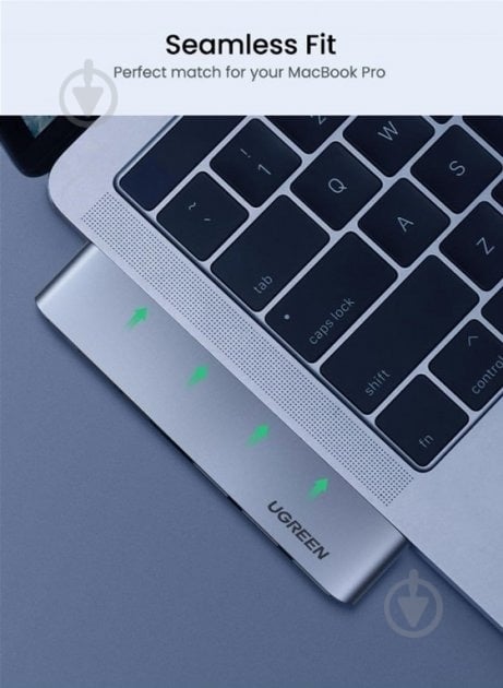 USB-хаб UGREEN CM251 2xUSB-C to 3xUSB3.0-A+SD+TF+PD Multifunction Adapter Aluminum Shell Gray (60560) - фото 5 USB-хаб UGREEN CM251 2xUSB-C to 3xUSB3.0-A+SD+TF+PD Multifunction Adapter Aluminum Shell Gray (60560) - фото 5