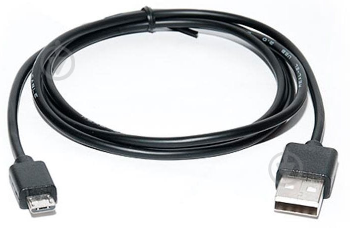Дата-кабель Real-el USB – microUSB 0,6 м черный (EL123500021) - фото 1