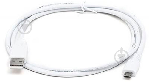 Дата-кабель Real-el USB – microUSB 0,6 м білий (EL123500022) - фото 1