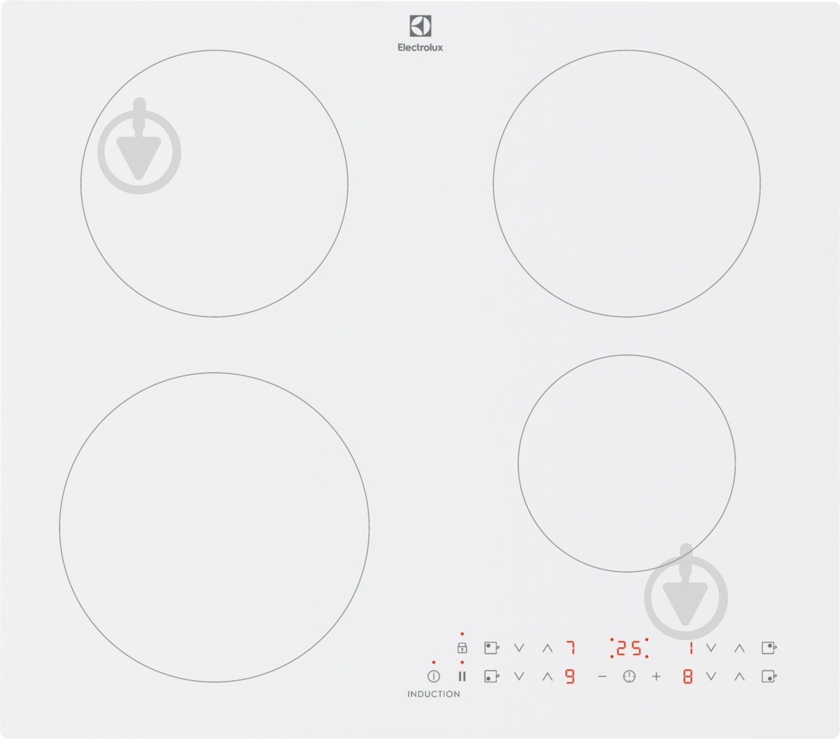 Варочная поверхность индукционная Electrolux IPE6440WI - фото 1 Варочная поверхность индукционная Electrolux IPE6440WI - фото 1