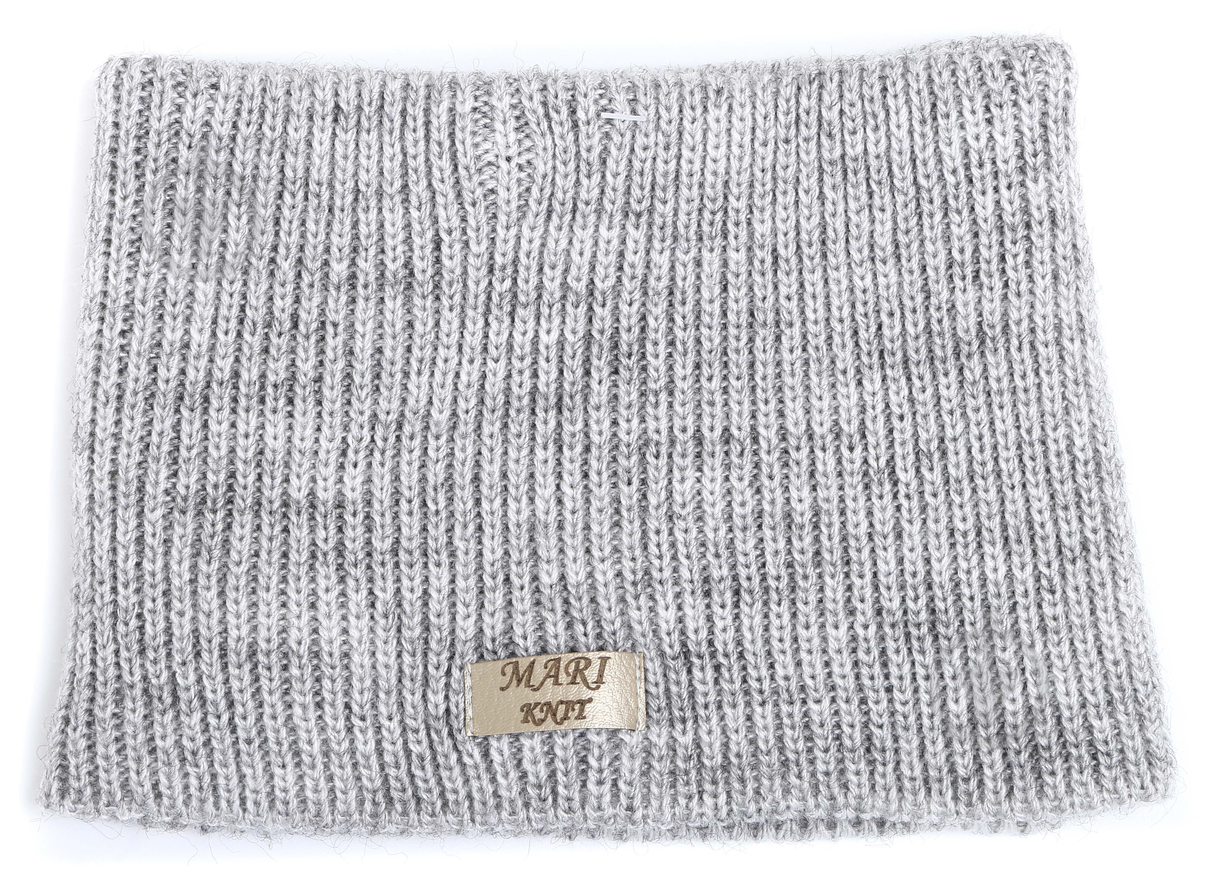 Бафф Mari-Knit серый 825 - фото 4 Бафф Mari-Knit серый 825 - фото 4