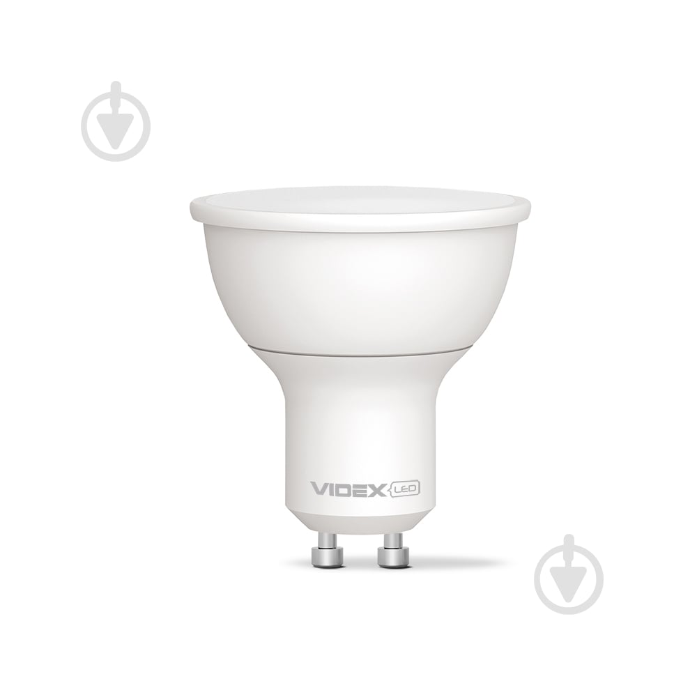 Лампа світлодіодна Videx 6 Вт MR16 матова GU10 220 В 3000 К 24962 - фото 2
