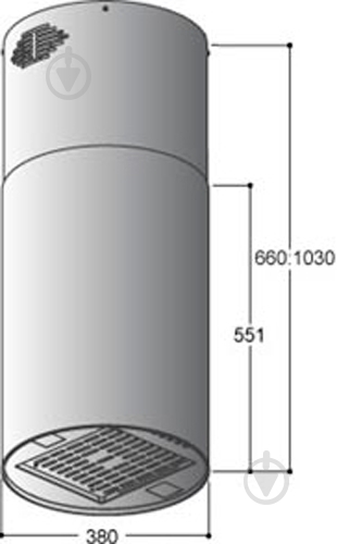 Вытяжка Zirtal CILINDRO-IS WH - фото 7 Вытяжка Zirtal CILINDRO-IS WH - фото 7