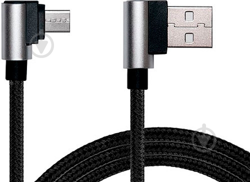 Дата-кабель Real-el USB – microUSB 1 м черный (EL123500031) - фото 2