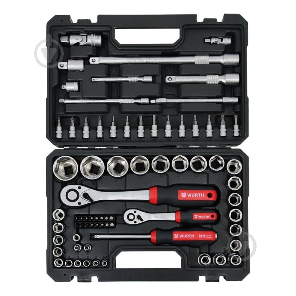 ᐉ Набор ручного инструмента WURTH 72 шт. 5763100072 • Купить в