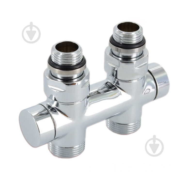 Кран-термостат Carlo Poletti Twin 1/2" З x 3/4" EK 50 мм хром V48510BSB - фото 1 Кран-термостат Carlo Poletti Twin 1/2" З x 3/4" EK 50 мм хром V48510BSB - фото 1