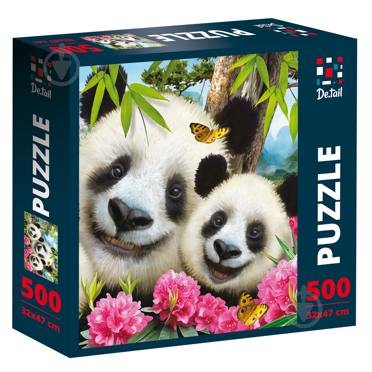 Пазлы De.tail Селфи панды DT500-03 - фото 1