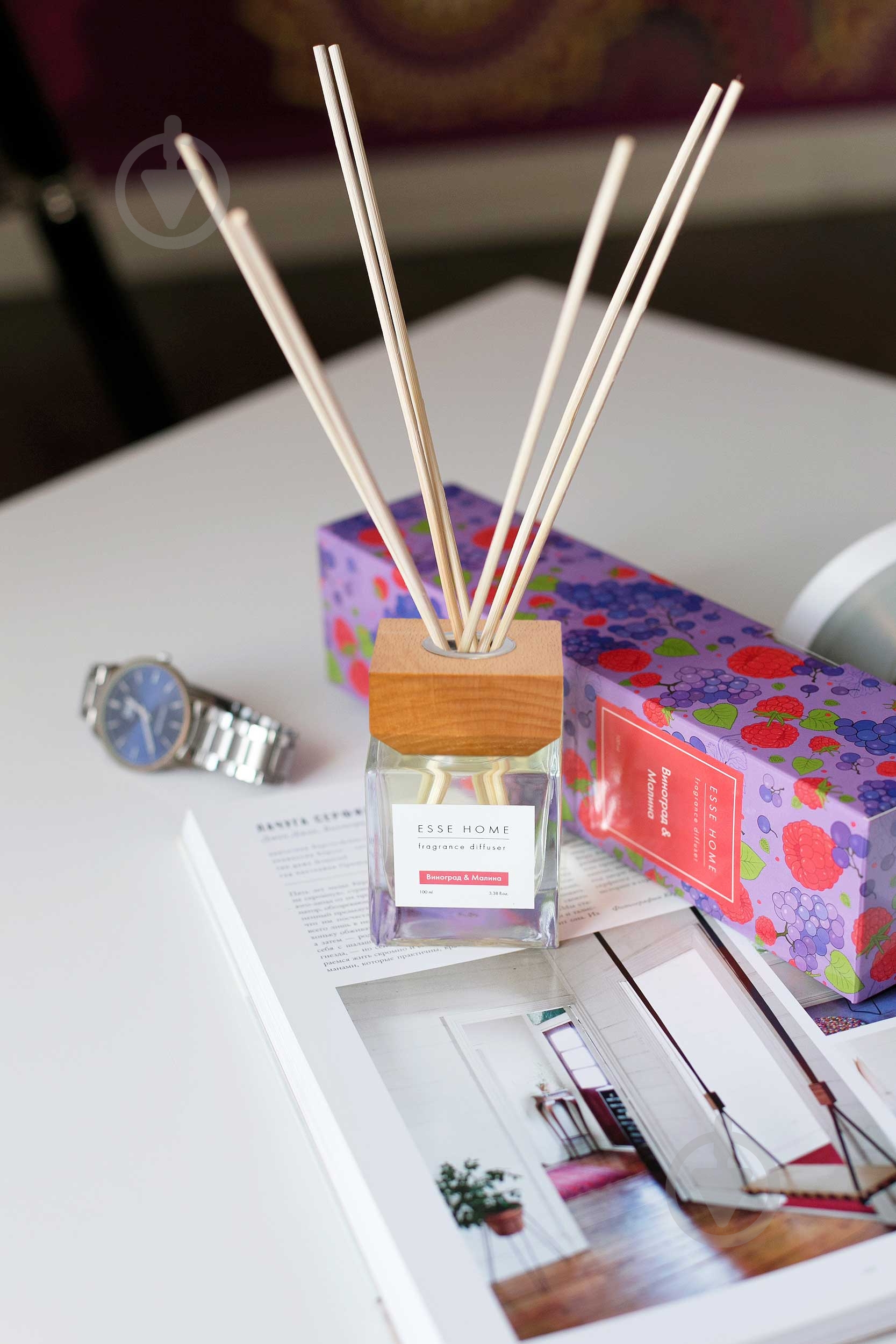 Аромадиффузор Esse Home Виноград & Малина 100 мл - фото 2 Аромадиффузор Esse Home Виноград & Малина 100 мл - фото 2