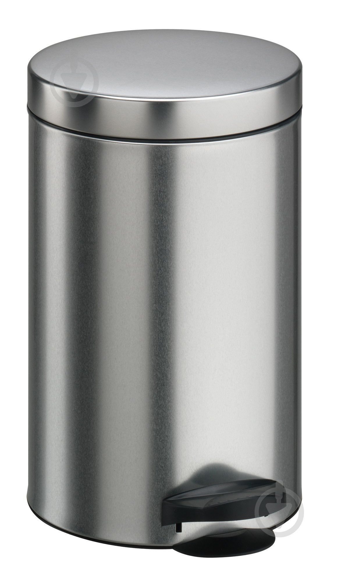 УЦЕНКА! Ведро для мусора Eurogold SIRIUS 14 л серебряный 801214 (УЦ №2864) - фото 1