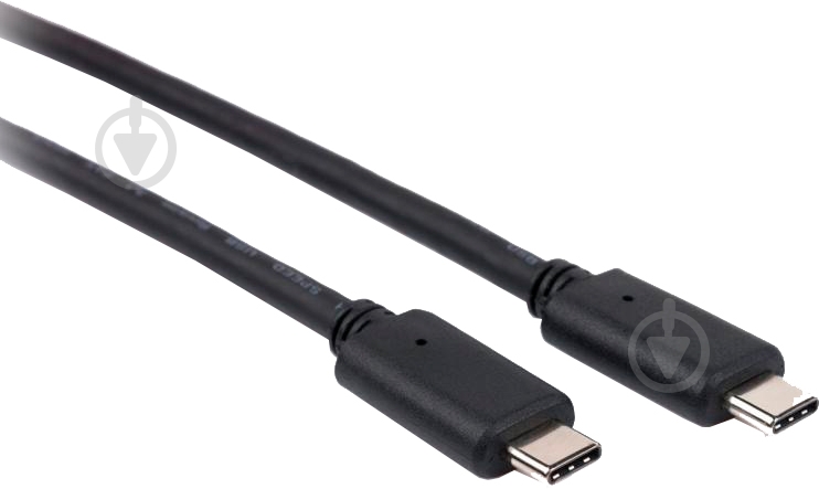 Дата-кабель Vinga USB Type-C – USB 3.1 1 м черный (USBCMCM01-1.0) - фото 2