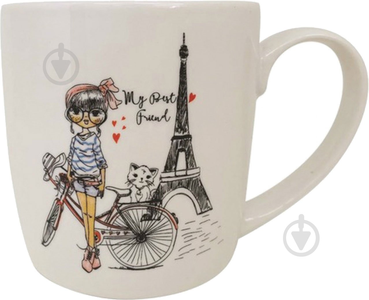 Чашка Limited Edition Miss Paris D 280 мл - фото 1