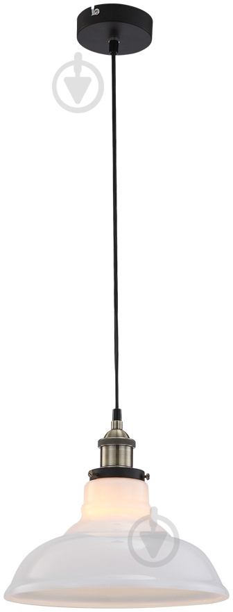 Подвес Globo KNUD 1x60 Вт E27 черный 15064 - фото 1