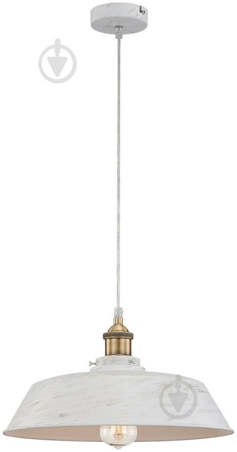 Подвес Globo KNUD 1x60 Вт E27 белый 15068 - фото 1