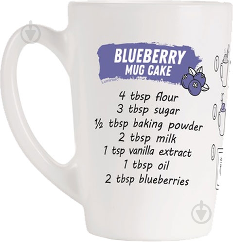 Чашка Luminarc New Morning Cake Recipe 320 мл в асортименті - фото 4