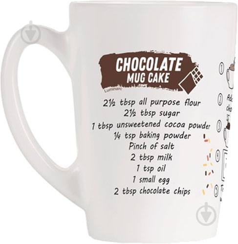 Чашка Luminarc New Morning Cake Recipe 320 мл в асортименті - фото 5