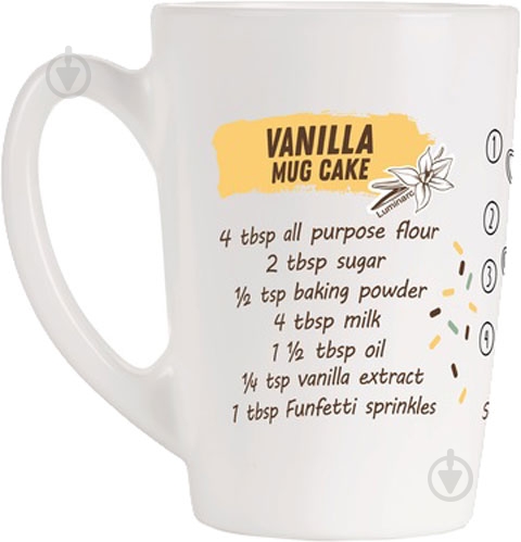 Чашка Luminarc New Morning Cake Recipe 320 мл в асортименті - фото 6