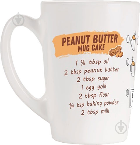 Чашка Luminarc New Morning Cake Recipe 320 мл в асортименті - фото 2