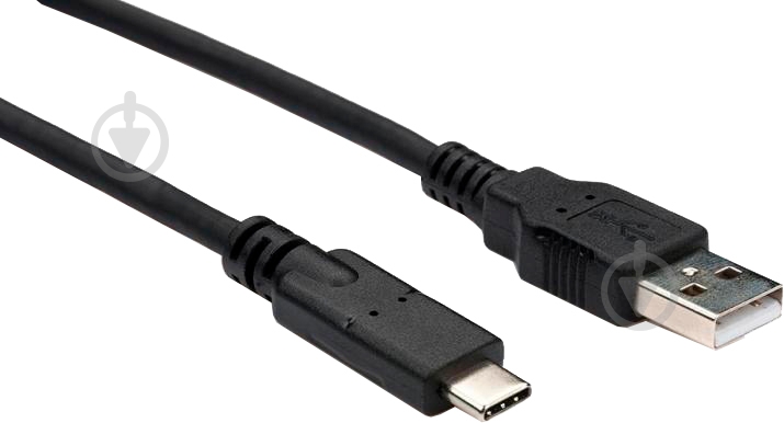 Дата-кабель Vinga USB 2.0 Type-C – AM 1 м черный (USBAMCM02-1.0) - фото 2
