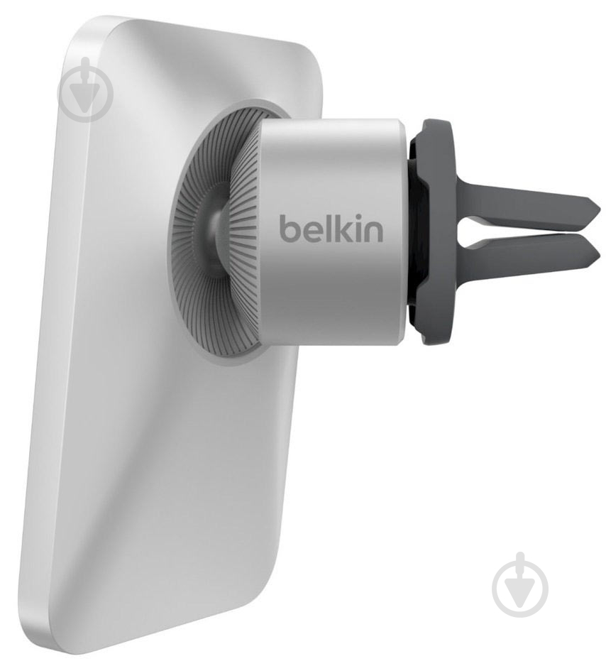 Автодержатель Car Vent Mount PRO MagSafe для iPhone 12 Belkin WIC002BTGR серебро - фото 4