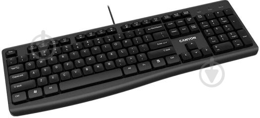 Клавиатура Canyon KB-50 USB (CNE-CKEY5-RU) black - фото 3