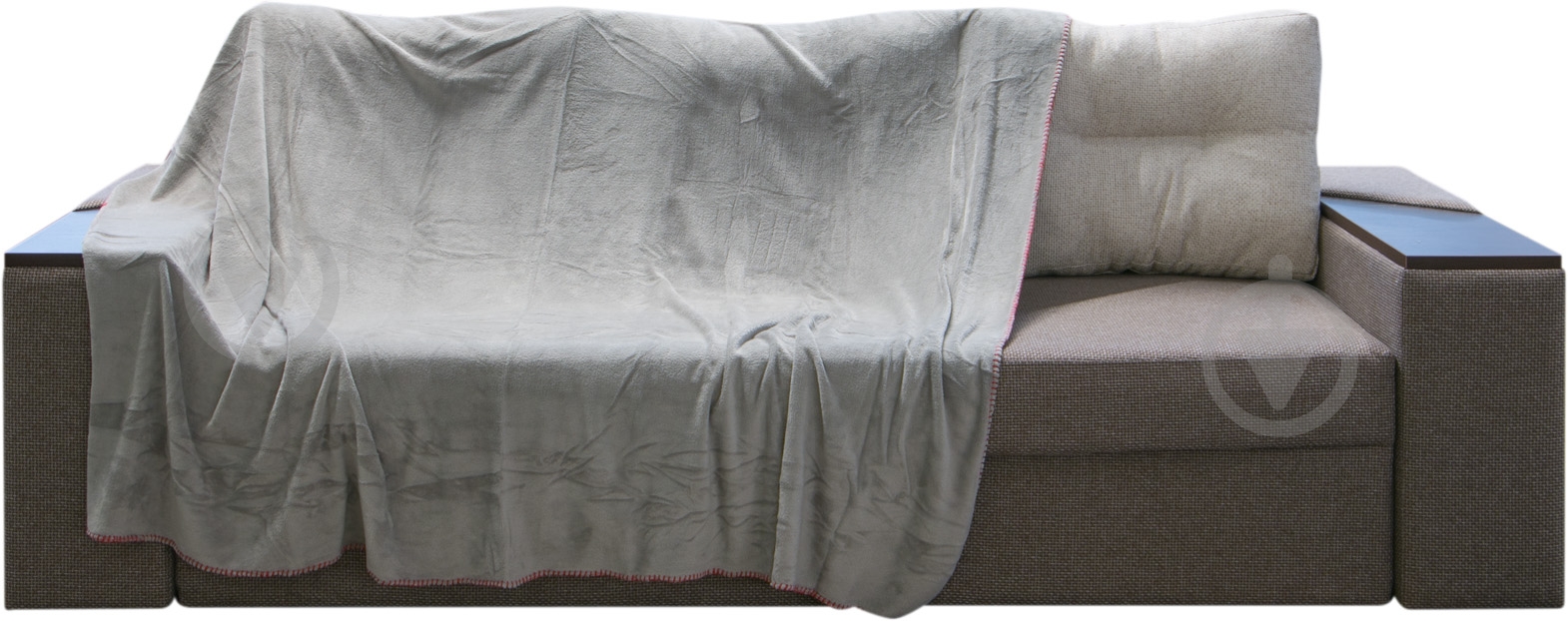 Плед 150x200 см серый La Nuit - фото 1