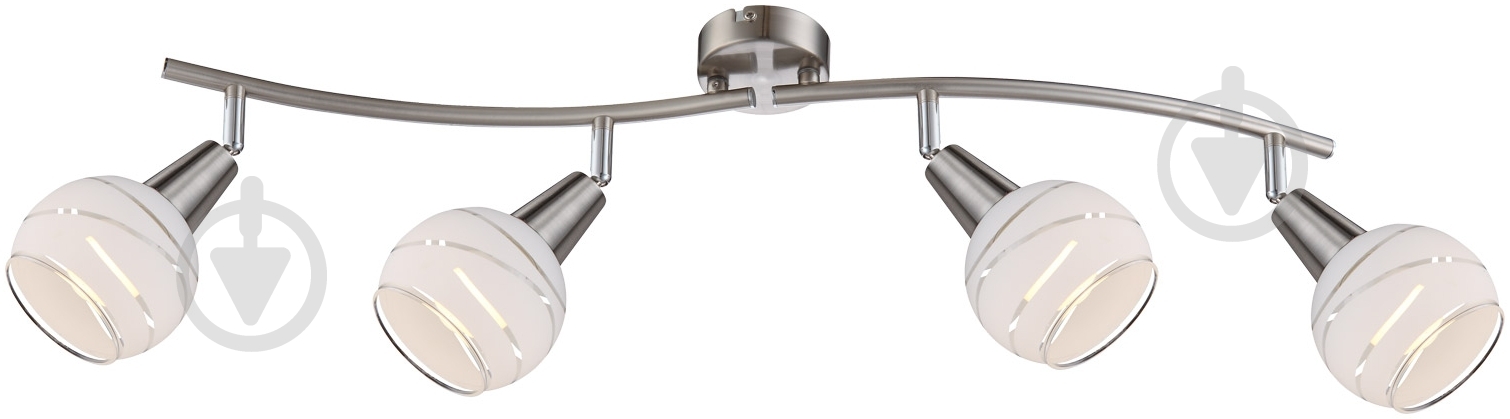 Спот Globo ELLIOTT 54341-4 LED 4x4 Вт E14 серый - фото 1