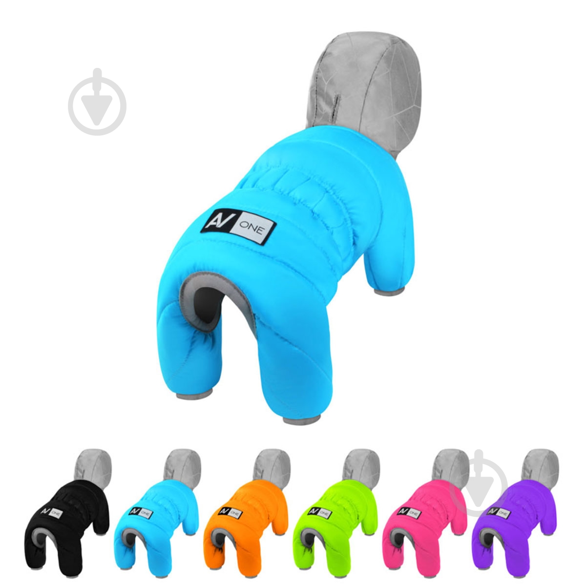 Комбінезон AiryVest р. XS22 блакитний - фото 1 Комбінезон AiryVest р. XS22 блакитний - фото 1