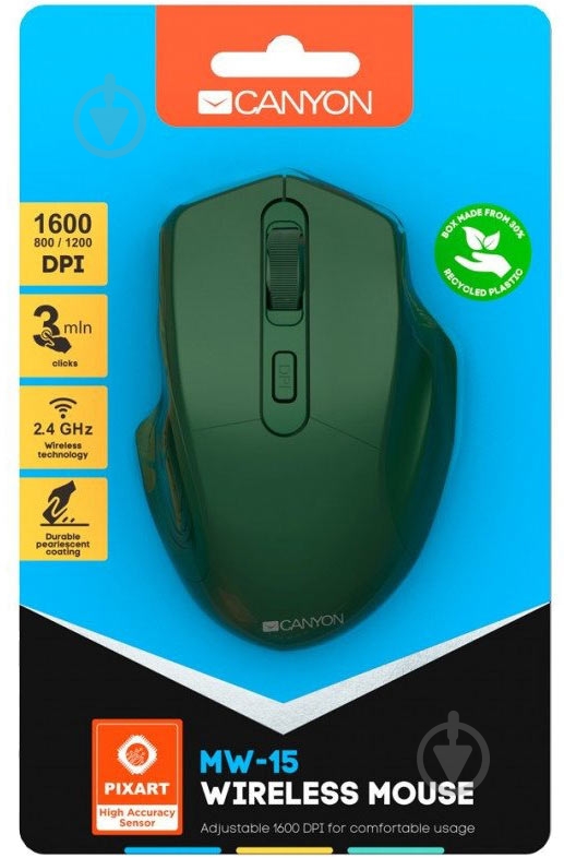 Миша Canyon MW-15 Wireless Special Military (CNE-CMSW15SM) - фото 6
