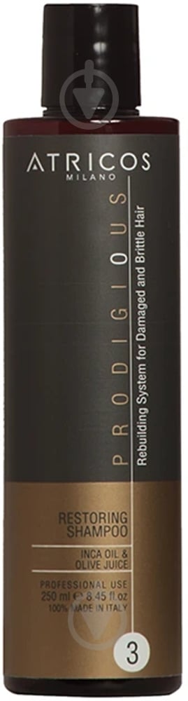 Шампунь ATRICOS восстанавливающий Prodigious 250 мл - фото 1