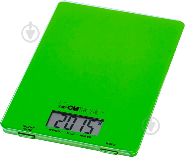 Весы кухонные Clatronic KW 3626 Green - фото 1