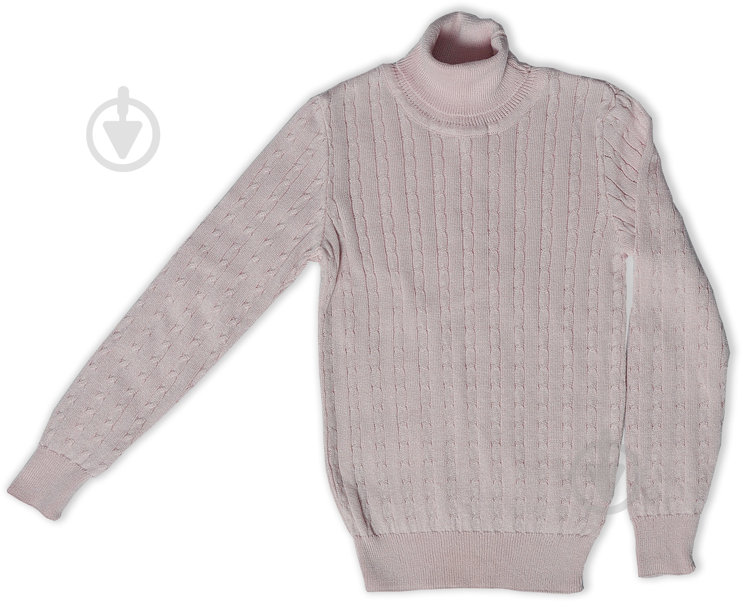 Джемпер для девочки р.128 пудра 1284 - фото 1 Джемпер для девочки р.128 пудра 1284 - фото 1