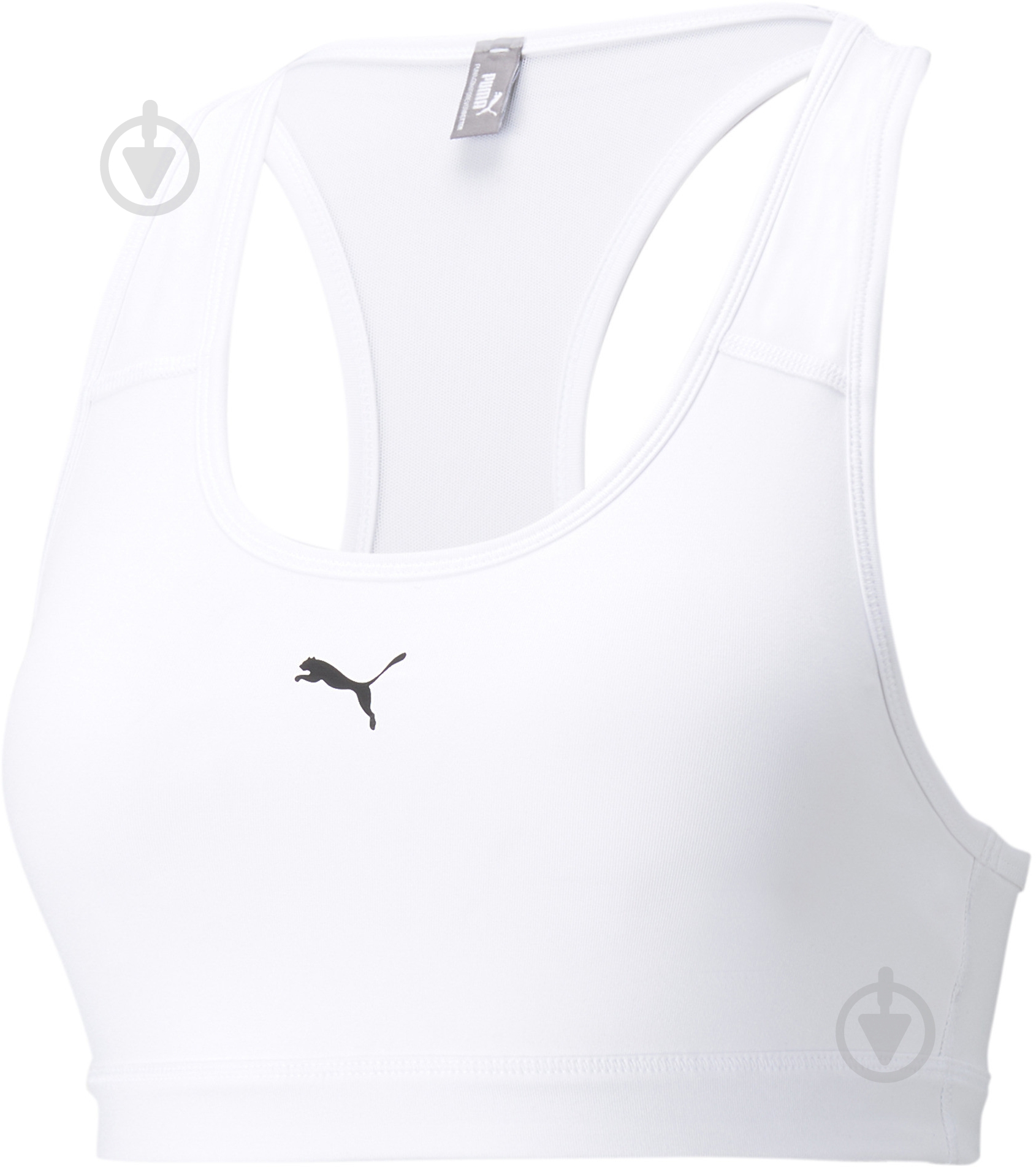 Бра Puma Mid 4Keeps Graphic Bra PM 52030609 р.S белый - фото 4