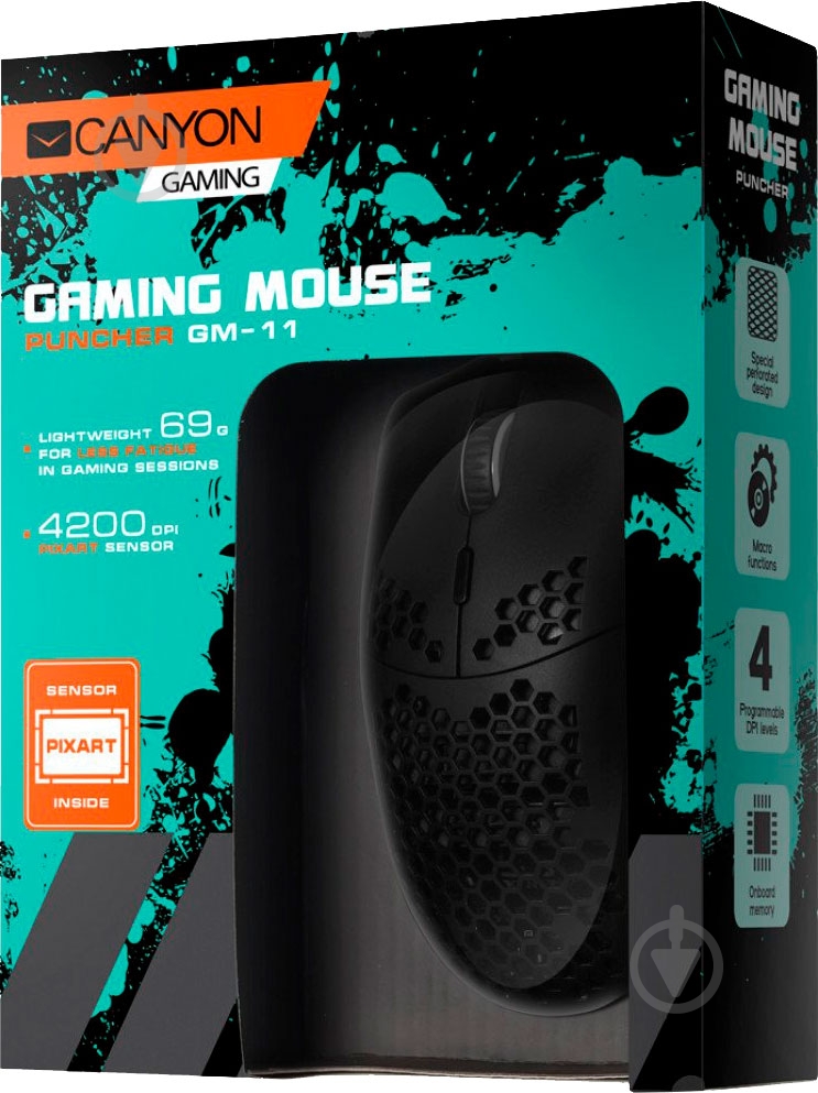 Мишка Canyon CND-SGM11B - фото 5 Мишка Canyon CND-SGM11B - фото 5