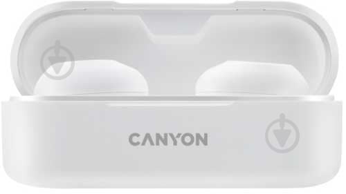 Bluetooth-гарнитура Canyon TWS-1 white (CNE-CBTHS1W) - фото 7