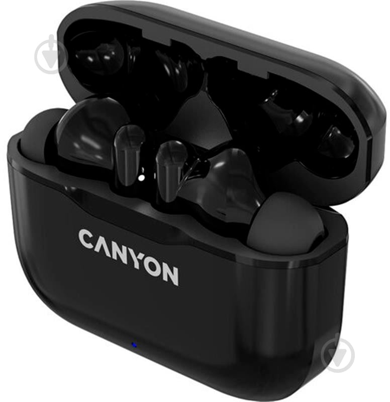 Наушники Canyon TWS-3 black (CNE-CBTHS3B) - фото 2 Наушники Canyon TWS-3 black (CNE-CBTHS3B) - фото 2