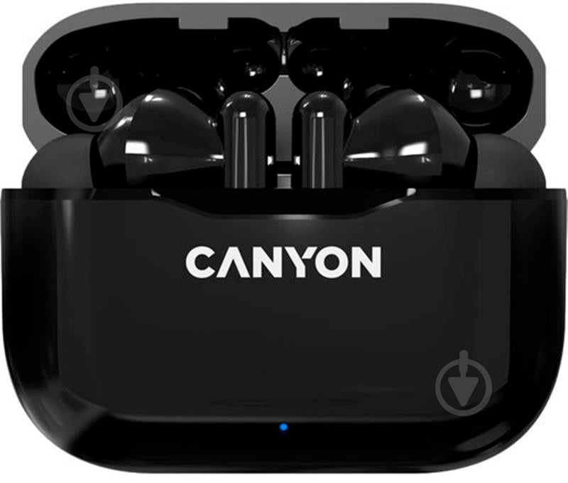 Наушники Canyon TWS-3 black (CNE-CBTHS3B) - фото 1 Наушники Canyon TWS-3 black (CNE-CBTHS3B) - фото 1