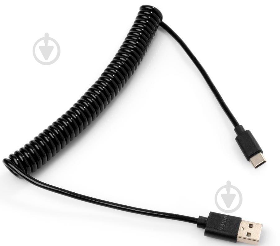 Дата-кабель Vinga USB 2.0 AM – Type-C 1,8 м чорний (VCPDCTCS1.8BK) - фото 3 Дата-кабель Vinga USB 2.0 AM – Type-C 1,8 м чорний (VCPDCTCS1.8BK) - фото 3