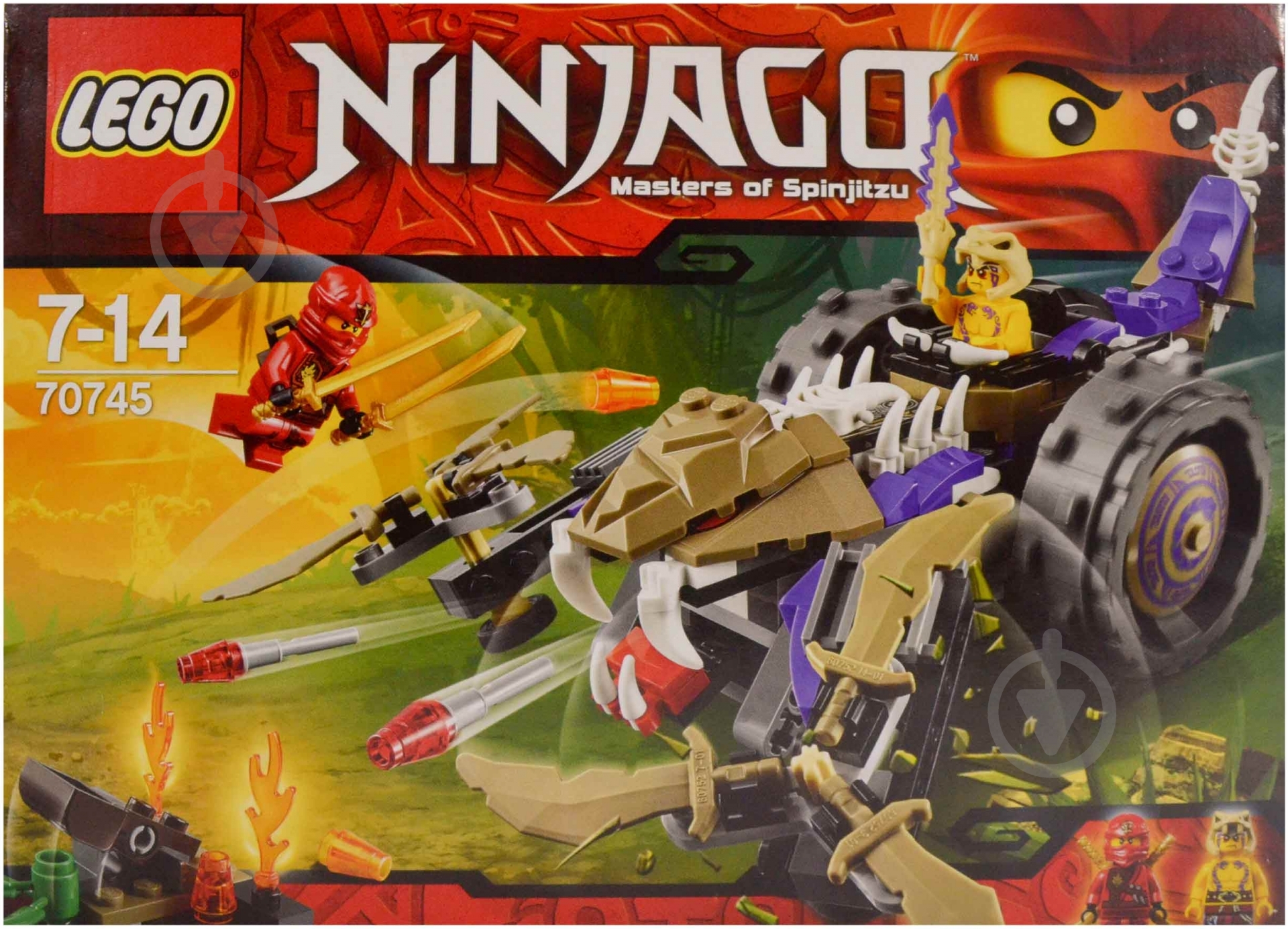 Конструктор LEGO Ninjago Разрушитель Анакондраев 70745 - фото 2 Конструктор LEGO Ninjago Разрушитель Анакондраев 70745 - фото 2