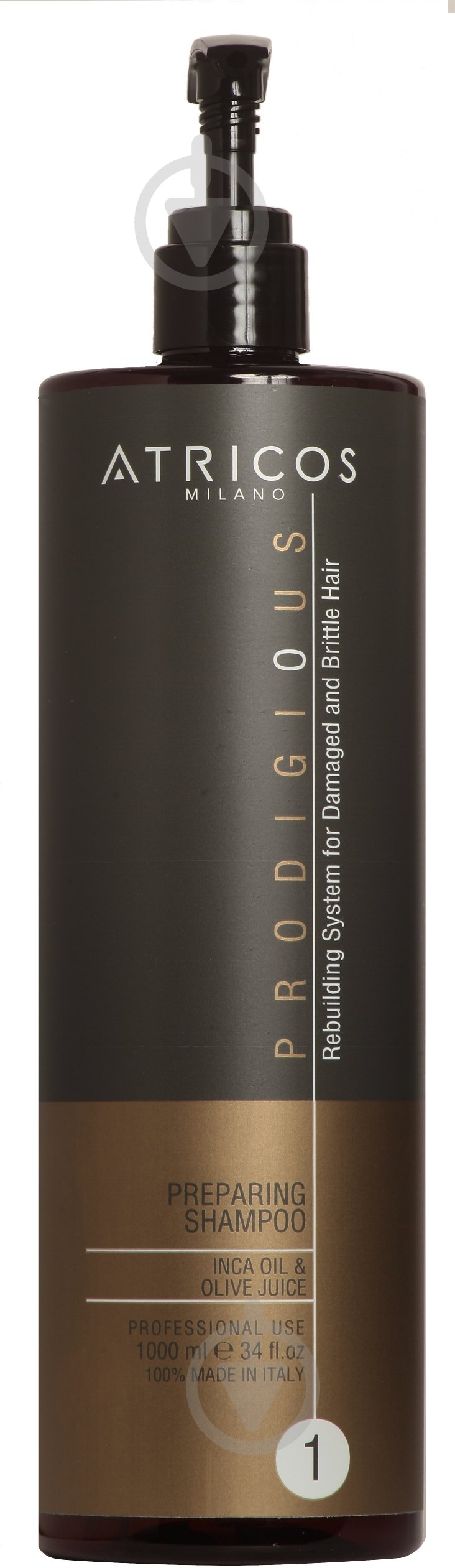 Шампунь ATRICOS для волосся очищуючий Prodigious 1000 мл - фото 1 Шампунь ATRICOS для волосся очищуючий Prodigious 1000 мл - фото 1