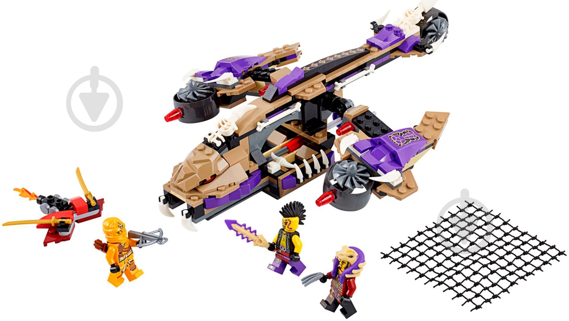 Конструктор LEGO Ninjago Атака кондракоптера 70746 - фото 2 Конструктор LEGO Ninjago Атака кондракоптера 70746 - фото 2